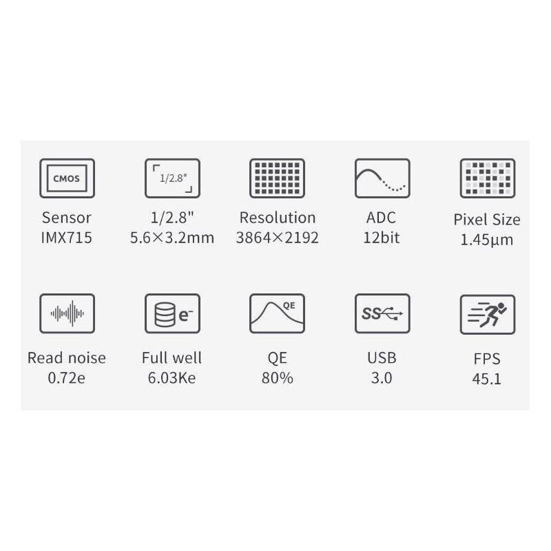 Caméra ASI 715 MC Color