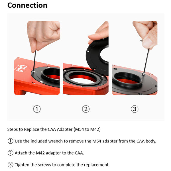 Adaptateur CAA / M42