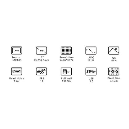 Caméra ASI 183 MC Color