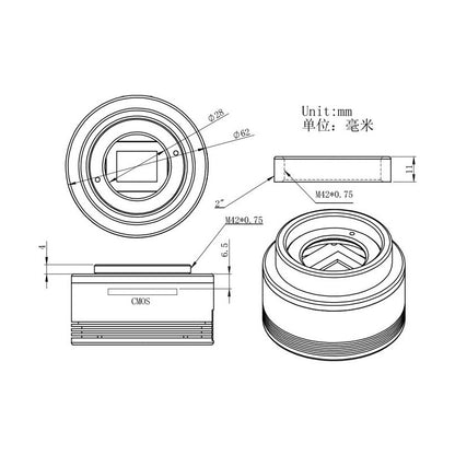 Caméra ASI 183 MM Mono