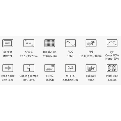 Caméra ASI 2600 MC-Air Color