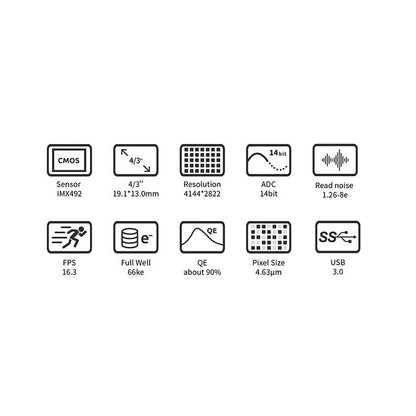 Caméra ASI 294 MM Mono