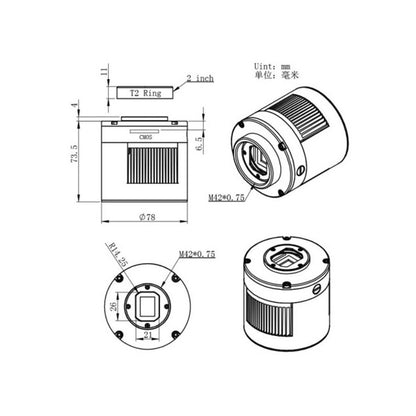 Caméra ASI 294 MM Pro Mono