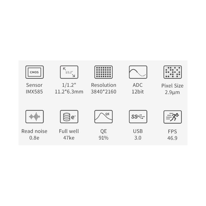 Caméra ASI 585 MC Color