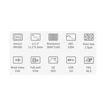 Caméra ASI 585 MC Color