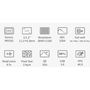 Caméra ASI 585 MM Mono