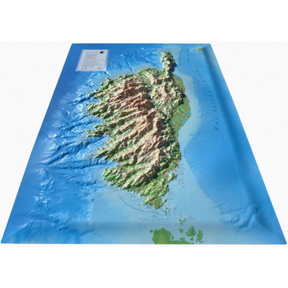 Carte régionale La Corse