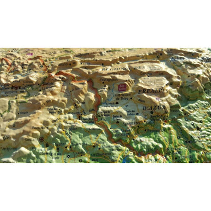 Carte régionale Le Var