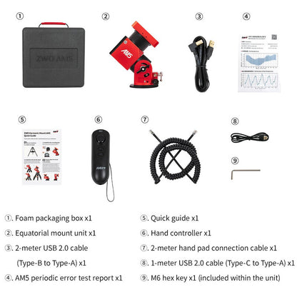 Monture AM5N Harmonic Equatorial