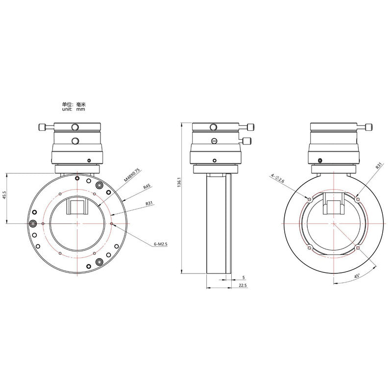 Off-Axis Guider OAG-L