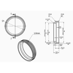 Tube allonge 10 mm M54